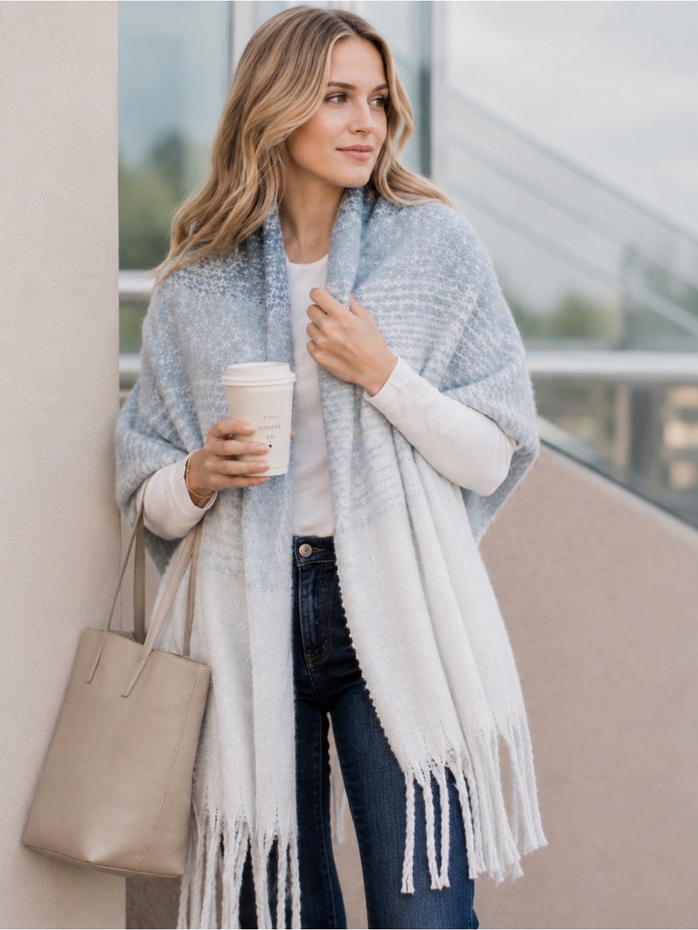 Mer-Sea & Co Cozy Wrap Travel Scarf
